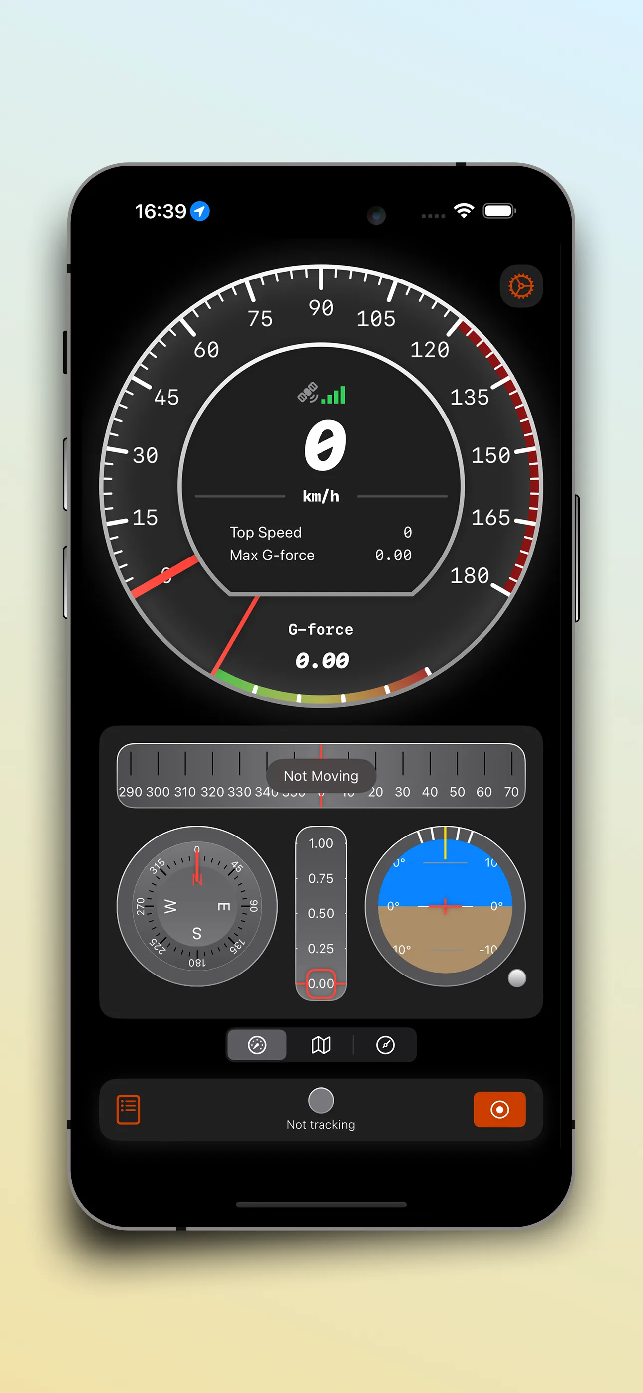 SpeedX – Geschwindigkeitsmesser, Höhenmesser, Barometer & Fahrtenschreiber – Screenshot 8